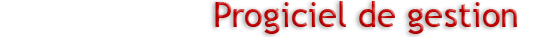 Progiciel de gestion